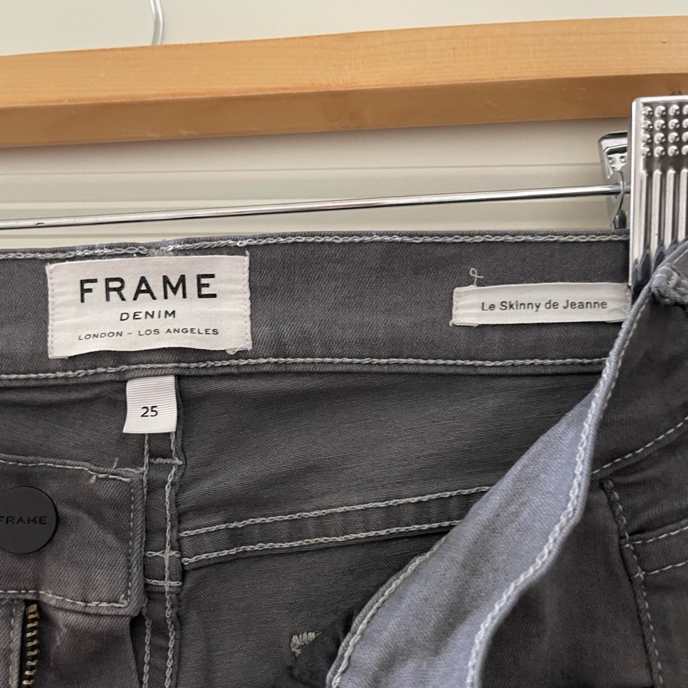 Frame Denim - Le skinny de Jeanne in grey - Picture 4 of 4